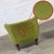Mid-20th Century Art Deco to Mid-Century Modern Green Bucket or Barrel Style Accent or Lounge Chairs a Pair For Sale - Image 6 of 12