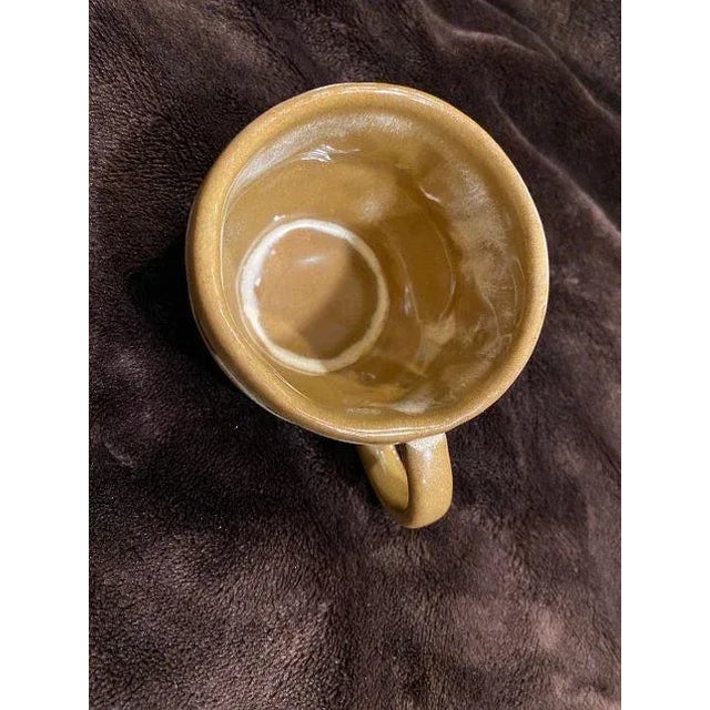 American Vintage Frankhoma Coffee Mug Set With Sugar Bowl- 5 Pieces For Sale - Image 3 of 8