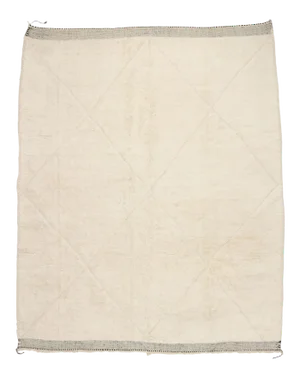 Organic Modern Beni Mrirt Moroccan Rug - 10'06 X 12'01
