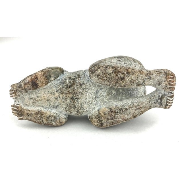 Hand Carved Antique Stone Sculpture For Sale - Image 9 of 13