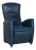 Jori JR 3290 Leather Armchair in Blue For Sale