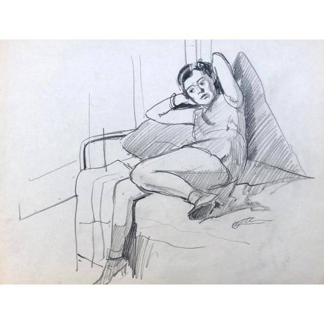 1930s Norman Kent Female Figure Study For Sale