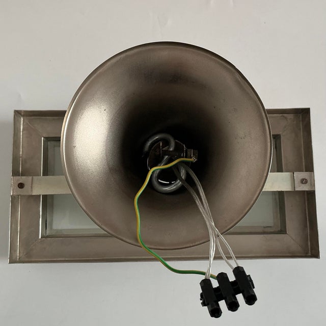 Art Deco Ceiling Lamp by Henri Petitot for Atelier Petitot, 1930s For Sale - Image 9 of 14