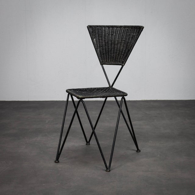 Mid-Century Modern Vintage Sonett Chairs by Karl Fostel, 1950s, Set of 2 For Sale - Image 3 of 10