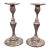 A Pair Antique Sterling Silver Candlesticks Art Nouveau For Sale