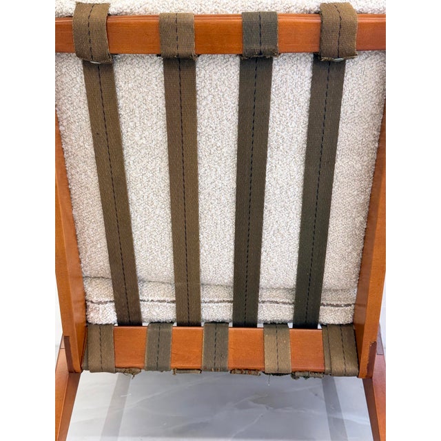 Pierre Jeanneret Scissor Lounge Chairs, Knoll, 1965, Original Cushions Included For Sale In Las Vegas - Image 6 of 15