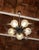 Mid-Century Modern Vintage Space Age Chrome and Glass Pendant Light, 1970s For Sale - Image 3 of 6