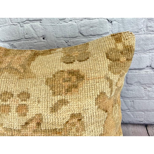 Vintage Pillow Case Turkish Rug Pillow Decorative Rug Pillow Dry cleaning only. PILLOW INSERT IS NOT INCLUDED