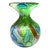 Murano Arte Vetraria Muranese AVeM Hand Blown Tutti Frutti Art Glass Vase For Sale
