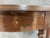 Antique Sheraton Demilune Console Table | Mahogany Inlaid Federal Entry Table For Sale - Image 4 of 5