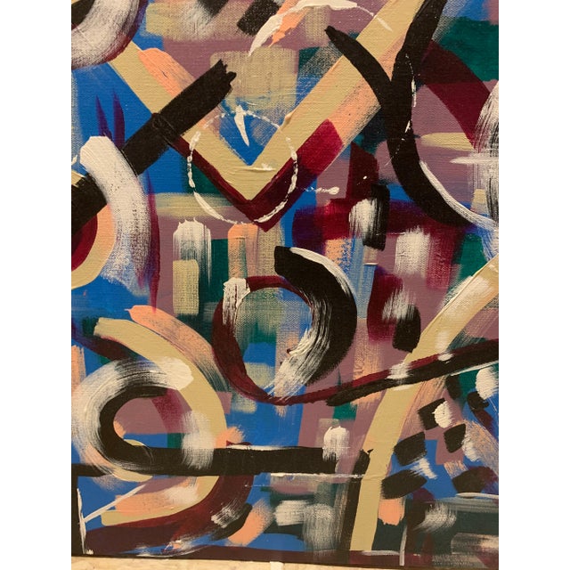 Modern Abstract Expressionist Painting For Sale - Image 11 of 13