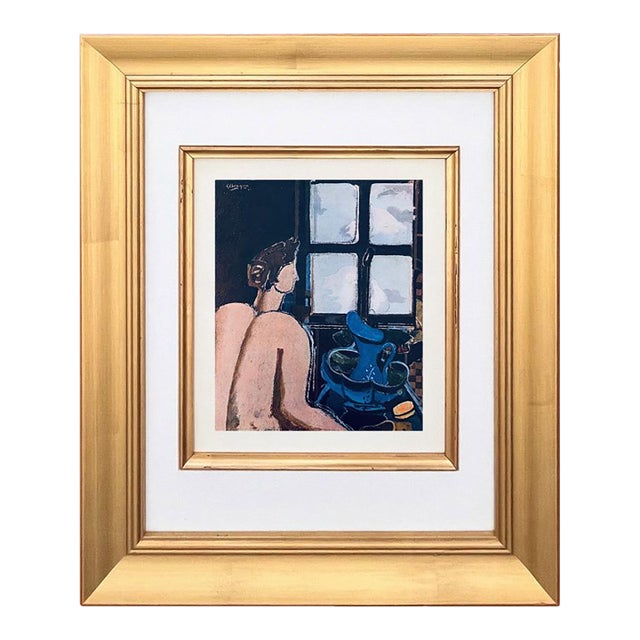 Braque 1946 La Femme a Sa Toilette 6 Framed For Sale