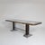 Brown Vintage Sculptural Table in Chestnut, 1970s For Sale - Image 8 of 18