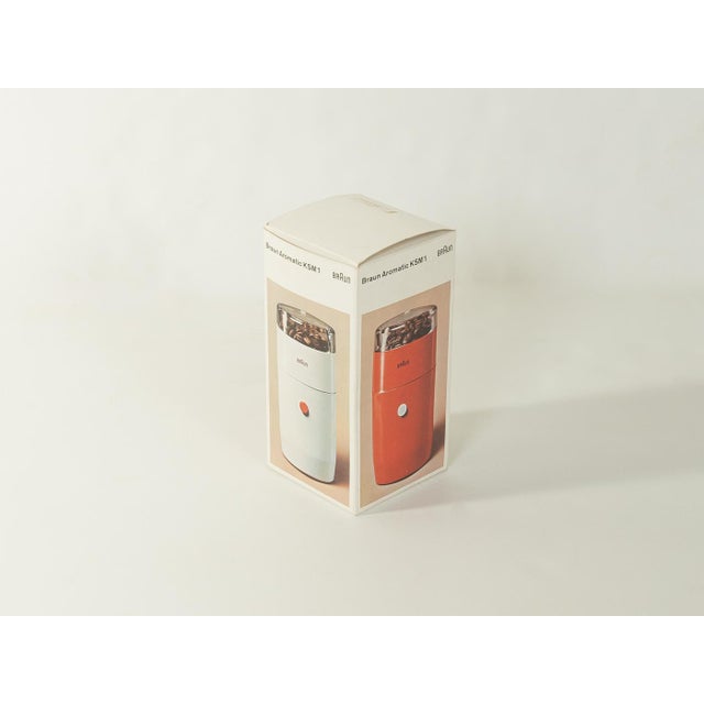 KSM1 Coffee Grinder by Reinhold Weiß for Braun, 1960s For Sale - Image 3 of 10