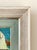 Late 20th Century Petite Vintage Expressionist Sailboat Seascape in Amazing 2-Tone Double Frame, Glazed For Sale - Image 5 of 13