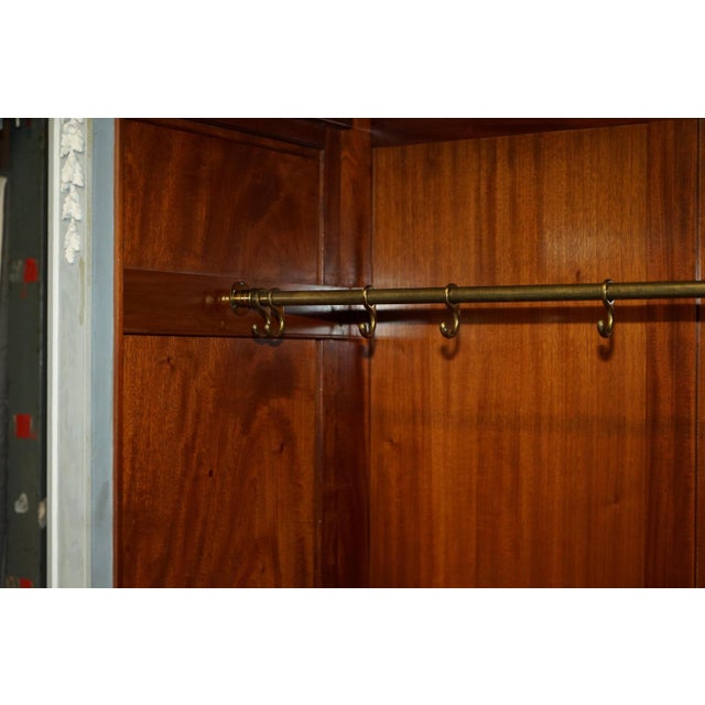 Antique French Wardrobe with Mirrored Door from Mellier & Co For Sale - Image 17 of 18