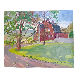 Pachelbel Red Barn and Silo in Old Chatham, New York