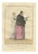 Maaskamp, Burgher Woman and Daughter Going to Church, Dutch Costume, 1811, Engraving For Sale