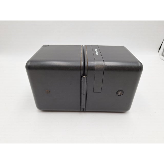 Black Model TS 505A Cube Radio by Marco Zanuso and Richard Sapper for Brionvega, 1990s For Sale - Image 8 of 12