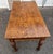 Brown Antique 1900's Large Oak Library Table 2 Drawers For Sale - Image 8 of 16