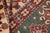 Green Tribal Super Kazak Green/Beige Wool Rug - 6'10'' X 9'6'' For Sale - Image 8 of 10