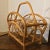 1960s 1960s Small Mid Century Rattan Magazine Rack For Sale - Image 5 of 12