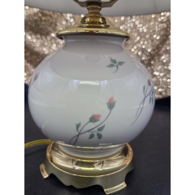 Lenox Table Lamp- Rose Manor Collection For Sale - Image 12 of 18