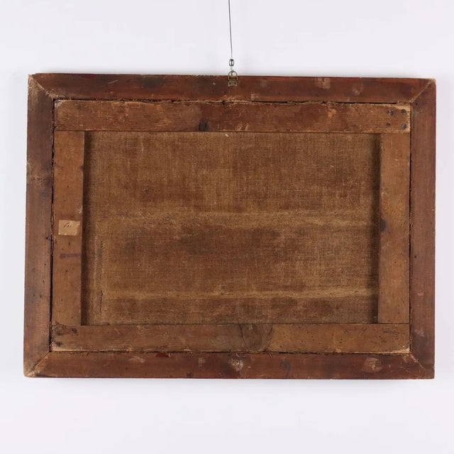 Cattle and Shepherdess, Oil on Canvas, Framed For Sale - Image 11 of 13