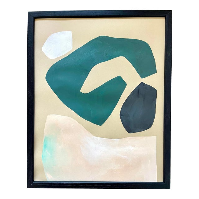 2024 "Scegliere" Contemporary Abstract Painting on Cotton Paper by Artist r.k. Red For Sale