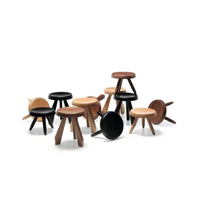 Meribel Wood Stool by Charlotte Perriand for Cassina For Sale - Image 11 of 15