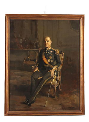 Giuseppe Amisani, Portrait, Oil on Canvas
