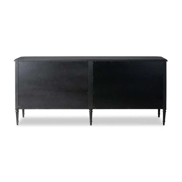 Four Hands Lendon 6 Drawer Dresser - Black For Sale - Image 9 of 12