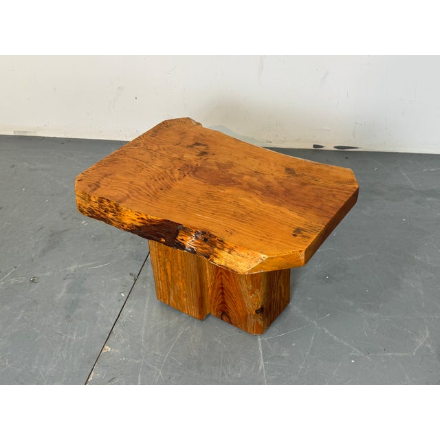 Mid-Century Modern Vintage Brutalist Eabi Sabi Side Table, 1960s For Sale - Image 3 of 16