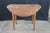 Wood Antique American Country Farmhouse Pine Drop Leaf Dining Breakfast Table Console For Sale - Image 7 of 11