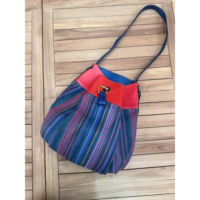 Leather Canvas Faust Handbag from Delvaux For Sale - Image 12 of 12