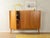 Medium Brown Highboard in Walnut Veneer, 1950s For Sale - Image 3 of 14