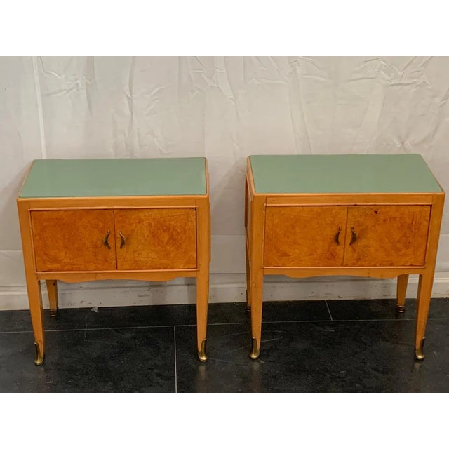 Wood Dresser Set from S.A.F.F.A , 1950s, Set of 3 For Sale - Image 7 of 13