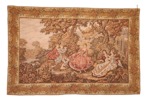 Vintage Jacquard Tapestry, 1960s