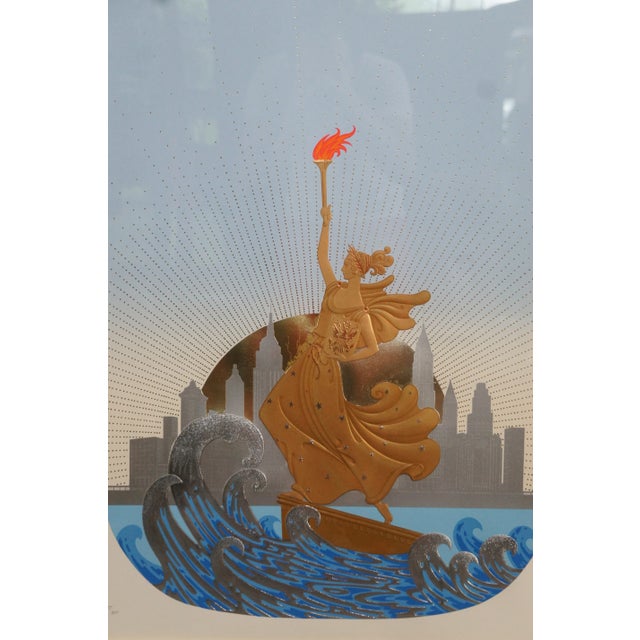 Erte 【Sunrise 】1992  lithograph60限定 Amazon.com: Erte Directoire 38