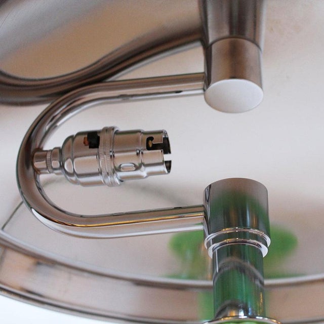 Art Deco Dome Lamp, 1930s For Sale - Image 4 of 6