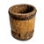 Authentic old vintage wood pestle pot from India. Beautiful patina from years of age and use. These old pots were used...