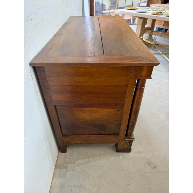 18th Century French Empire Solid Walnut Chest of Drawer / Commodes For Sale - Image 10 of 18