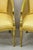 Vintage Italian Hollywood Regency Gold Gilt Barrel Back Cane Lounge Chairs, Pair For Sale In Philadelphia - Image 6 of 12