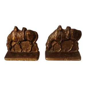 Pair of Horse Bookends