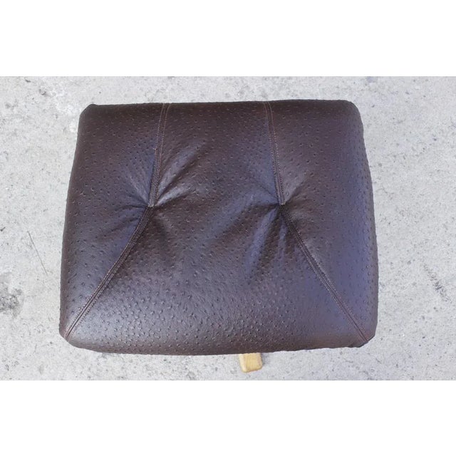 Set of Swedish Lounge Chair with Ottoman from Göte Möbler, 1960s For Sale - Image 14 of 18