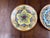 Circa 1990's Ceramic Erincina Hand Painted Wall Plates, Set of Three For Sale - Image 12 of 12