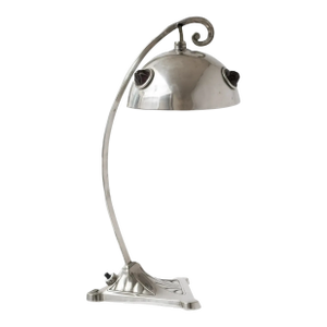 Mid 20th Century Art Nouveau Period Bejeweled Desk Lamp