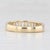 2010s 0.50ctw Diamond Wedding Band 18k Yellow Gold Size 6.25 Ring For Sale - Image 5 of 8