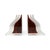 Plastic Pair of Vintage Stacked Tortoiseshell Lucite Bookends For Sale - Image 7 of 8