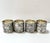 Hollywood Regency Vintage Silverplate Lion Head Napkin Rings With Acanthus Detail, Set of 4 For Sale - Image 3 of 9